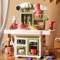 Đồ chơi trẻ em nhà bếp, trò chơi giả vờ nấu ăn, bàn ăn nhỏ cho bé gái từ 3 đến 5 tuổi, quà tặng mô phỏng cho bé trai