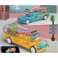 Đồ Chơi Trẻ Em Ô Tô Xe Bus Dùng Pin