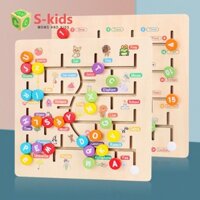 Đồ chơi trẻ em thông mình - Trò chơi tìm đường chữ và số