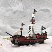 Đồ Chơi Trẻ Em Thu Nhỏ Mini Tàu Chiến Lego Bé Trai Bé Gái Khối Xây Dựng Đồ Chơi Cướp Biển Tàu Tấn Công 6169