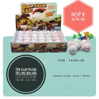 Đồ Chơi Trẻ Em Trứng Khủng Long Ngâm Nước Tự Nở SIZE VỪA - HỘP LỚN X 30 TRỨNG - BÁN SỈ