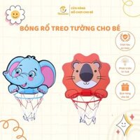 Đồ Chơi Trẻ Em Vận Động Bóng Rổ Treo Tường TOMKAKIDS Bằng Nhựa An Toàn Cho Bé Trai,Bé Gái | BRT