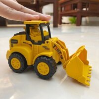 Đồ chơi trẻ em Xe máy xúc quán tính Loại đẩy Xe kỹ thuật Full Set Xe ủi đất 1-3 tuổi Đồ chơi bé trai