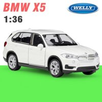 Đồ chơi trẻ em xe ô tô BMW X5 mini Welly bằng kim loại mô hình tỉ lệ 1:36