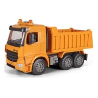 Đồ chơi trẻ em Xe tải chở hàng cỡ lớn mô hình xe công trình MÀU VÀNG CHẠY ĐÀ