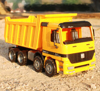 Đồ chơi trẻ em xe tải chở hàng cỡ lớn, mô hình xe công trình