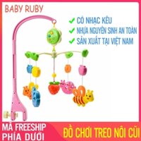 Đồ Chơi Treo Nôi Cũi - Bằng Nhựa An Toàn Cho Bé Nhiều Hình Con Vật Và Âm Thanh - Đồ chơi treo nôi cho bé sơ sinh đồ chơi treo cũi nôi cho bé bộ đồ chơi treo nôi cho bé do choi treo noi cho be do choi treo noi cui cho be