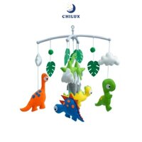 Đồ chơi treo nôi cũi Chilux màu sắc rực rỡ giúp bé học hỏi và vui chơi