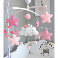 Đồ chơi treo nôi mây trăng sao 2
