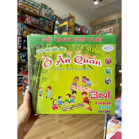 Đồ Chơi Trí Tuệ 3 in 1 - Ô Ăn Quan - Cờ Vây - Cờ Caro - Trò Chơi Dân Gian💥💥💥