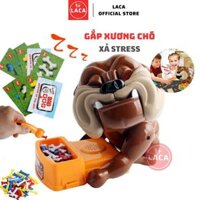 Đồ chơi trí tuệ cho bé bộ đồ chơi gắp xương chó cỡ lớn LACA - đồ chơi vận động thông minh vui nhộn trò chơi giải trí