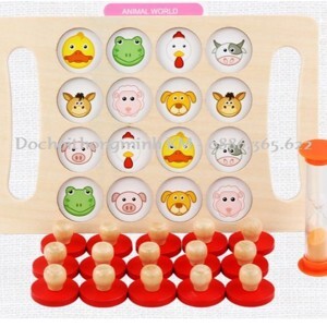 Đồ chơi trí tuệ Memory Chess Woody