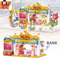 Đồ chơi trí tuệ xếp hình Căn phòng công chúa cho bé gái từ 6+ ( 282 miếng ghép)  Qman  Toyscity 32012: