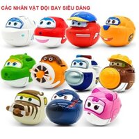 Đồ chơi trứng biến hình super wings đồ chơi trẻ em Jett, Paul, Mirra, Dizzy, Albert , Chase, Flip, Donnie, Astra, Todd