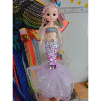 Đồ chơi trung thu búp bê nàng tiên cá nhạc đèn siêu  đẹp