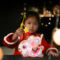 Đồ chơi trung thu lồng đèn trung thu phát nhạc và đèn- 55734