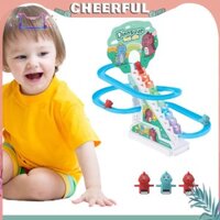 Đồ chơi trượt leo núi khủng long có đèn nhạc Đồ chơi lót ly con lăn Đồ chơi trượt Dino