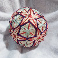 Đồ chơi truyền thống phong cách Nhật Bản - Temari Ball 5, banh vải Nhật Bản