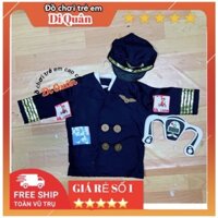 đồ chơi Túi áo lính phi công, nón, mô hình tay lái(ảnh thật shop tự chụp và giữ bản quyền hình ảnh)