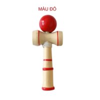 Đồ chơi tung hứng Kendama bằng gỗ tự nhiên, loại nhỏ DCG.KD3 (đường kính bóng D3cm)