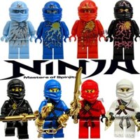 Đồ chơi tương thích giá rẻ F4 thế hệ đầu tiên, mô hình Minifigure Ninjago, đồ chơi lắp ráp khối xây dựng, đồ chơi mạ vàng, tối đa hóa tiềm năng cho nam giới