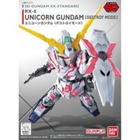 ĐỒ CHƠI UNICORN GUNDAM [DESTROY MODE] SD EX STANDARD BANDAI MÔ HÌNH LẮP RÁP