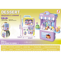 Đồ chơi vali bán kem cho bé gái