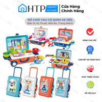 Đồ Chơi Vali Kéo Cho bé Gồm 4 Thể Loại (Bác Sĩ, Đầu Bếp, Trang Điểm, Kỹ Thuật) Nhựa An Toàn Cho Bé - HTP SmartHome