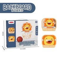 Đồ chơi vận động: Bộ bóng rổ treo tường có bảng tính điểm Backboard 3Ages+ No. LM709