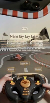 Đồ chơi vận động : Đường đua oto có vô lăng điều khiển và màn hình chuyển động, 5+ages, No 662-6,7,8