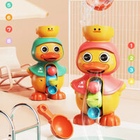 Đồ Chơi Vịt Bánh Xe Nước [Loại Đẹp] - Đồ Chơi Nhà Tắm Cho Bé
