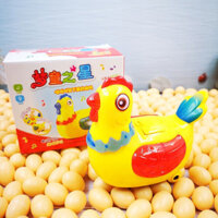Đồ Chơi Vịt Đẻ Trứng, Gà Đẻ Trứng Chạy Pin Phát Đèn Có Đèn Nhạc Vui Nhộn Cho Bé Trai Và Bé Gái