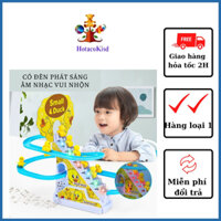 Đồ chơi vịt leo thang có đèn có nhạc siêu đáng yêu vui nhộn cho bé HOTACO