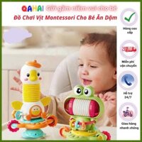 Đồ Chơi Vịt Montessori Cho Bé Ăn Dặm - Giúp Phát Triển Giác Quan Cho Bé - QAHA