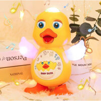 Đồ Chơi Vịt Nhún Nhảy Phát Nhạc Có Đèn Vui Nhộn