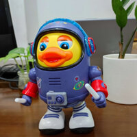 Đồ chơi vịt phi hành gia cho bé âm thanh vui nhộn biết nhảy múa