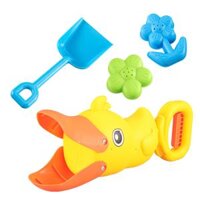Đồ chơi vịt vàng đi biển xúc cát 4pcs CY701061 C508