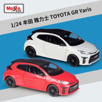 Đồ chơi Vivi **Có hàng** Hình Meichi 1:24 Xe Toyota Yaris GR Yaris Mô hình xe hơi bằng hợp kim đúc sẵn quà tặng 250313   TICL.