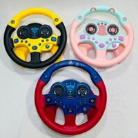 Đồ Chơi Vô Lăng Cho Bé Có Nhạc Đèn Loại To Chất Liệu Nhựa Cho Cả Bé Trai, Bé Gái Toys Voi