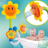 Đồ chơi vòi tắm cho bé hoa hướng dương, đồ chơi nhà tắm cho bé thỏa sức vui chơi