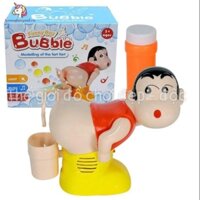 Đồ chơi xà phòng bắn bong bóng nhiều màu - trò chơi giảm stress, vui nhộn - đồ decor