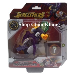 Đồ chơi Xe biến hình Đại bàng sấm sét Screechers Wild YW684103