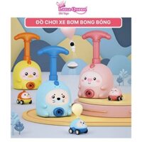 Đồ chơi xe bơm bong bóng, xe thú bong bóng, xe hơi bong bóng, xe bom khinh khí cầu cho bé - LANA QUEEN