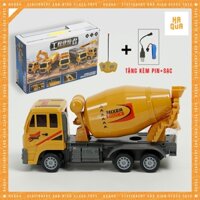 Đồ Chơi Xe Bồn Điều Khiển Từ Xa Cho Trẻ Em Đồ Chơi Xe Công Trường Cao Cấp 1:14 Cậu Bé Kỹ Thuật Xe Đồ Chơi