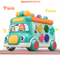Đồ chơi xe bus đa năng giúp bé rèn luyện kỹ năng và tư duy nhựa abs cao cấp