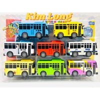 Đồ chơi xe buýt TAYO bé nhỏ Bãi đậu xe - Trạm xe buýt - xe buýt Tayo , Lani, Gani trong phim TAYO  đồ chơi bé trai