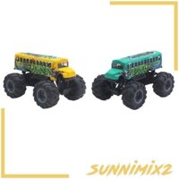 Đồ chơi xe buýt trường học Đồ chơi kéo nhẹ Sáng tạo chắc chắn Xe lớn cho trẻ em Trẻ em Bé trai Bé gái Quà tặng