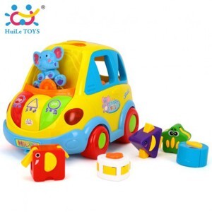 Đồ chơi xe buýt vui vẻ Huile Toys 896