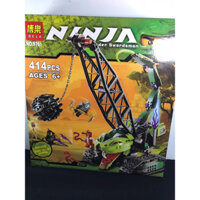 Đồ Chơi Xe Cẩu Mãng Xà Lắp Ghép Ninjago No.9761