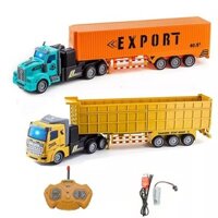 Đồ chơi xe container điều khiển từ xa 4 chiều tỷ lệ 1:48 cho bé (nhiều mẫu) Dochoigiaretot tặng kèm pin, giao nhanh 2H